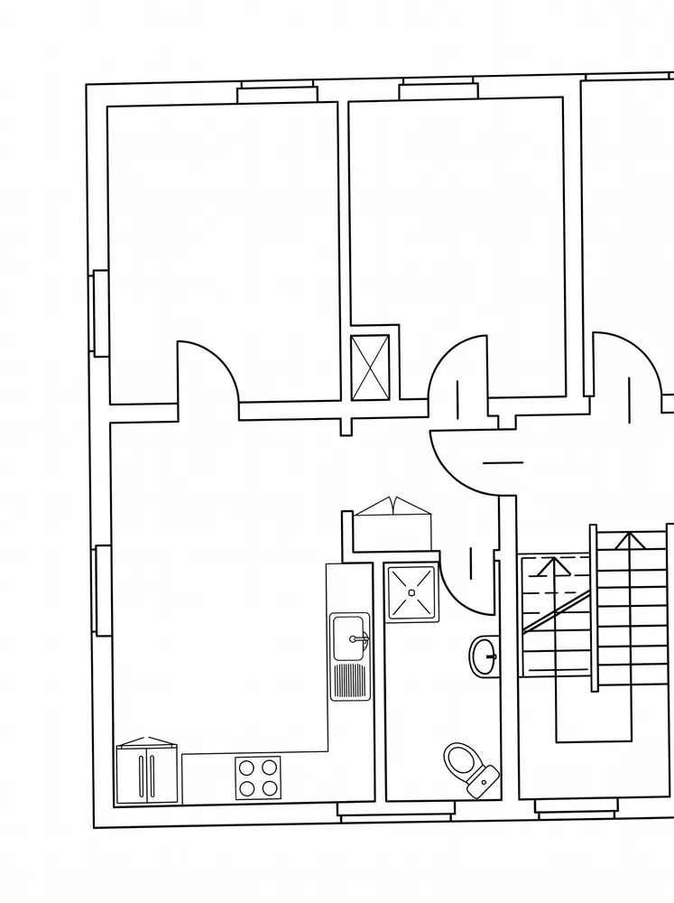 3 Zimmer Wohnung mit 60 m² in München – Bild 4