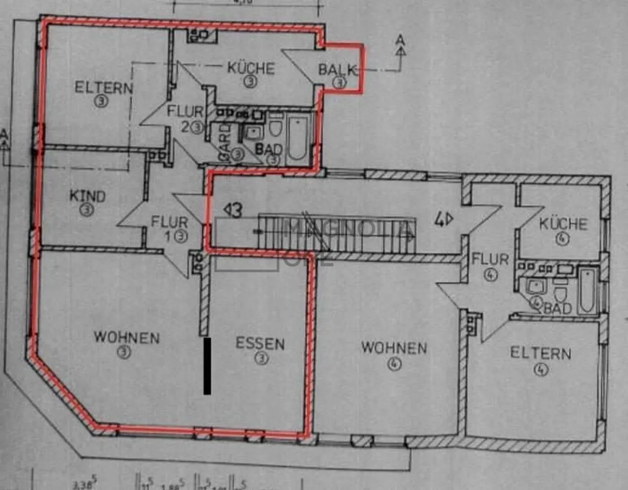 4 Zimmer Wohnung mit 102 m² in Herne – Bild 8