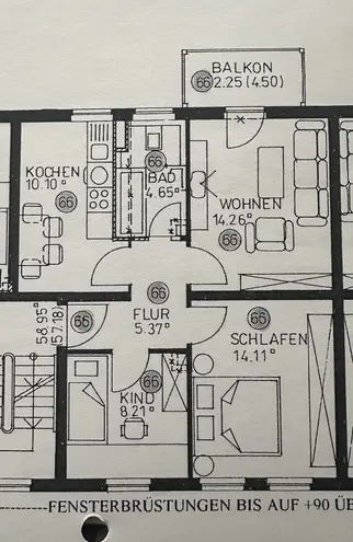 3 Zimmer Wohnung mit 58 m² in Augsburg – Bild 11