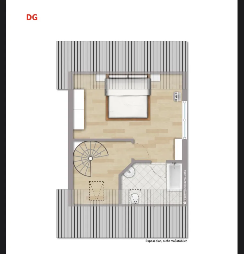 2 room apartment with 67 m² in Neu-Isenburg – Photo 7