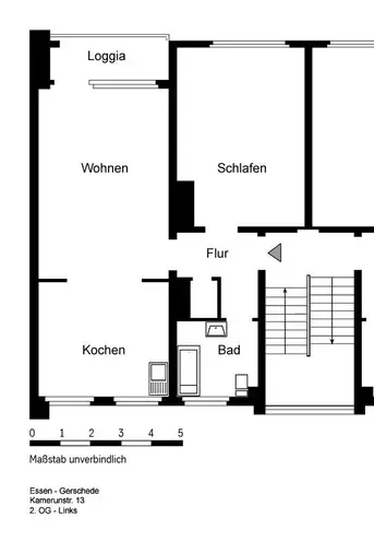2 Zimmer Wohnung mit 55 m² in Essen – Bild 9