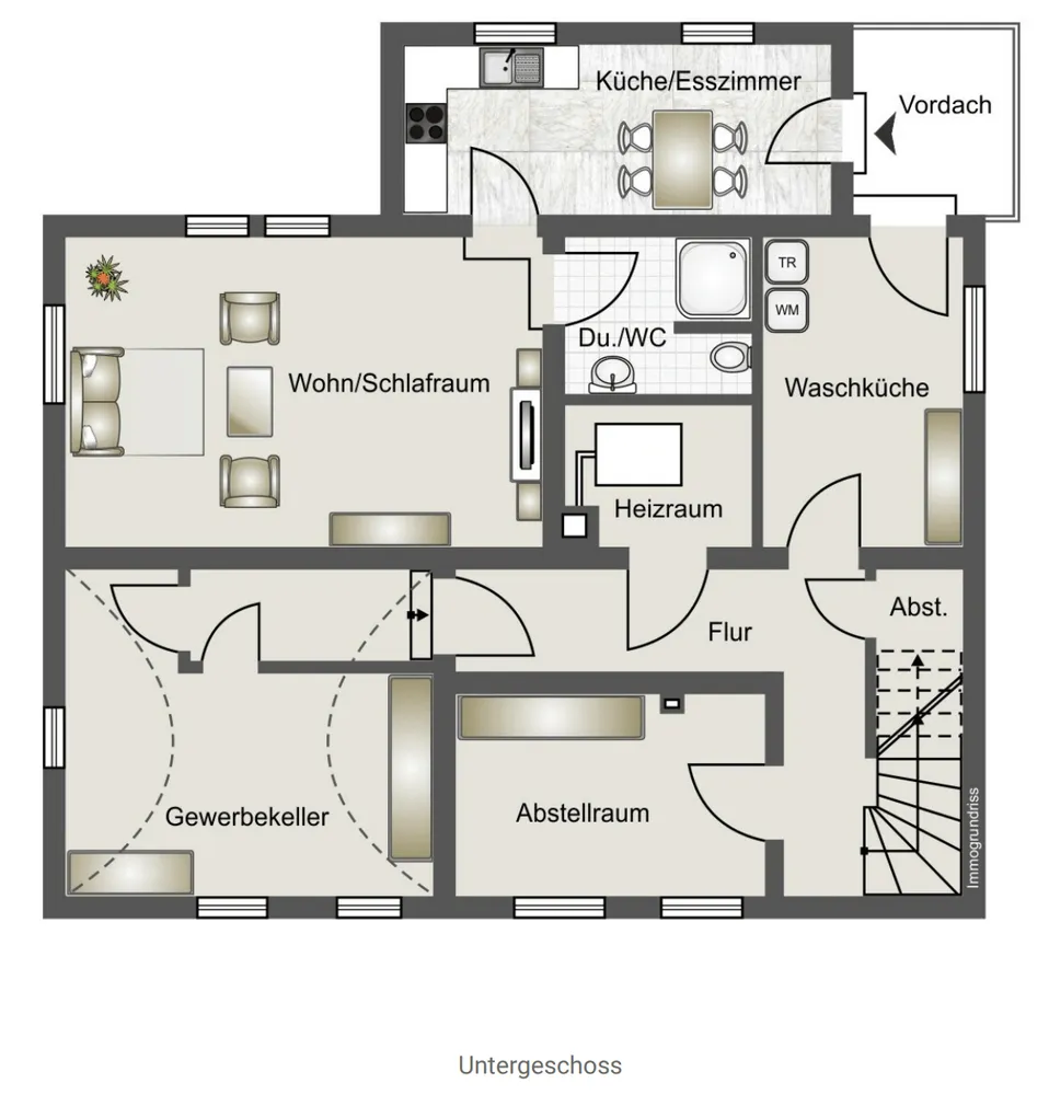1 Zimmer Wohnung mit 48 m² in Stuttgart – Bild 6