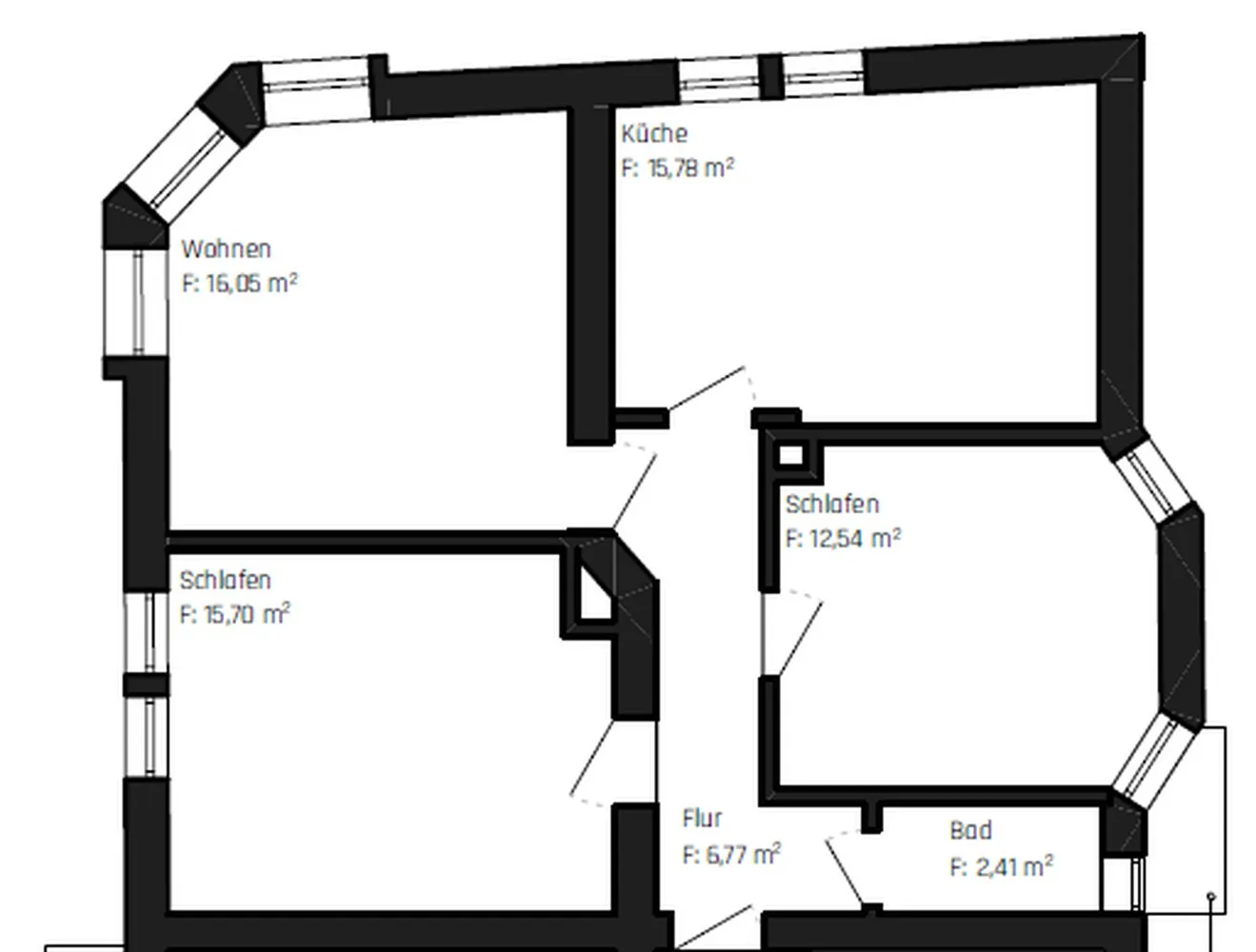3 Zimmer Wohnung mit 70 m² in Mannheim – Bild 7