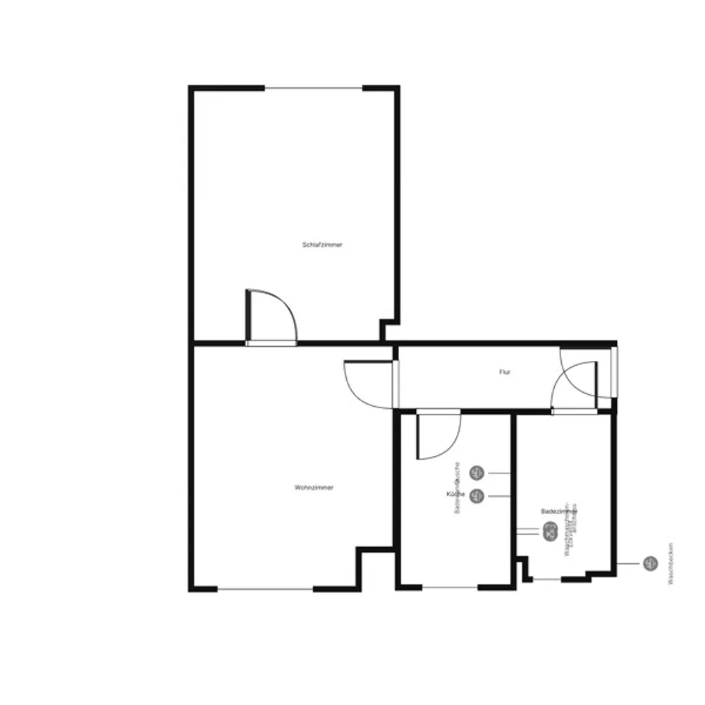 2 Zimmer Wohnung mit 40 m² in Bochum – Bild 7