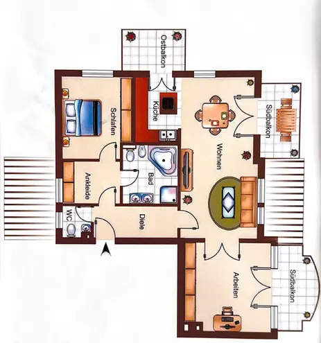 3 Zimmer Wohnung mit 98 m² in München – Bild 11