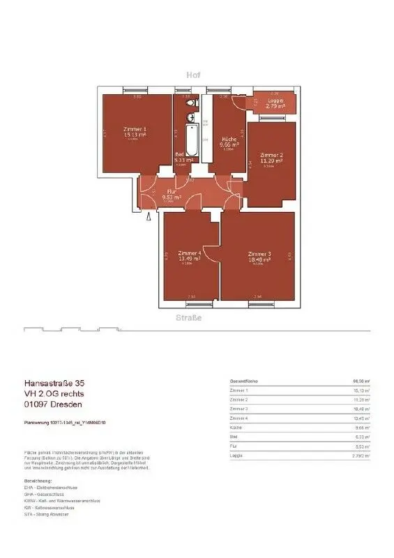 4 Zimmer Wohnung mit 84 m² in Dresden – Bild 9