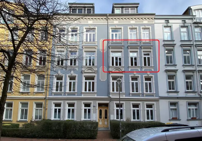 2 room apartment with 59 m² in Rostock – Photo 1