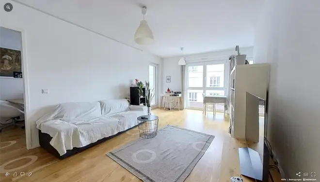 2 Zimmer Wohnung mit 50 m² in Frankfurt am Main – Bild 3