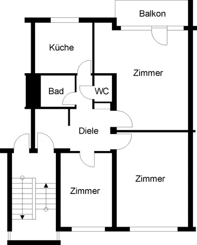 4 Zimmer Wohnung mit 74 m² in Oberhausen – Bild 12