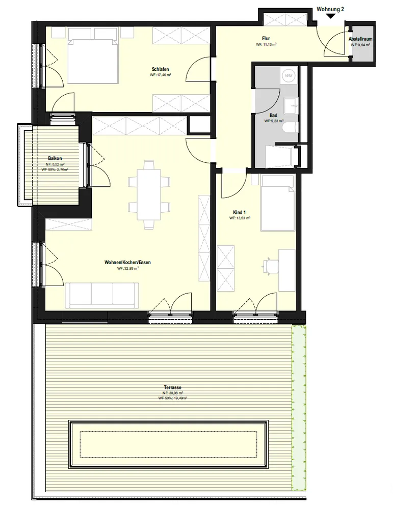 3 Zimmer Wohnung mit 104 m² in Leipzig – Bild 6