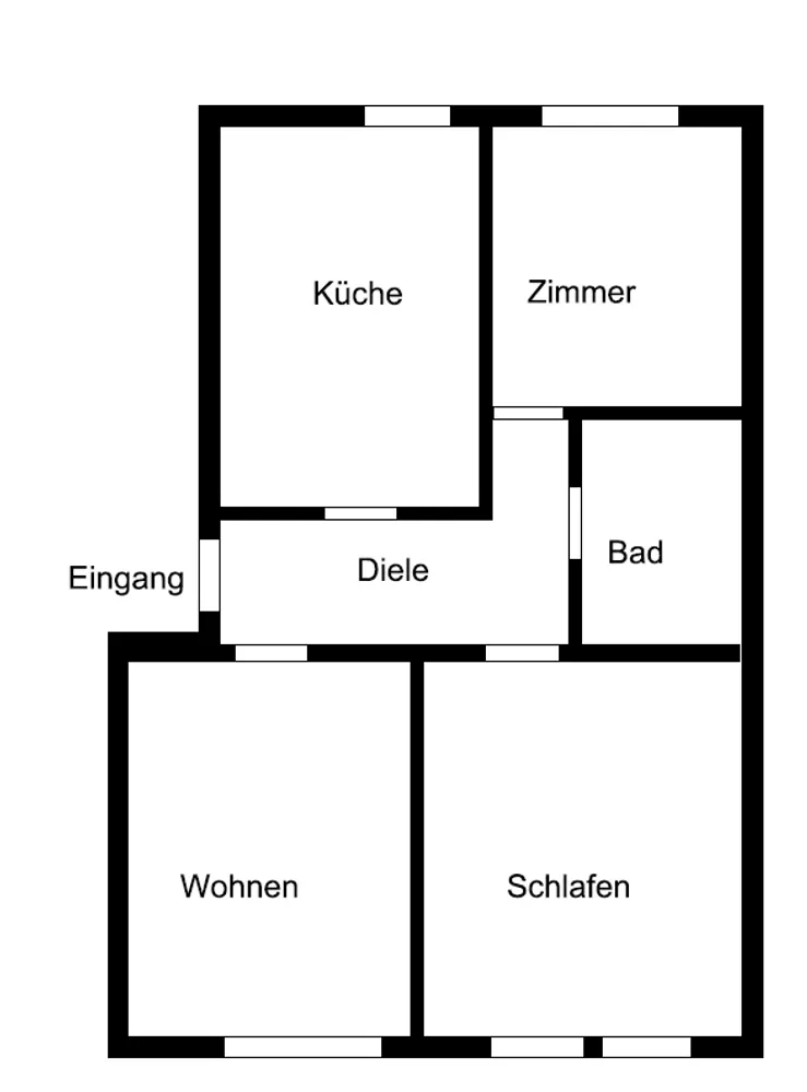 3 Zimmer Wohnung mit 65 m² in Dortmund – Bild 7