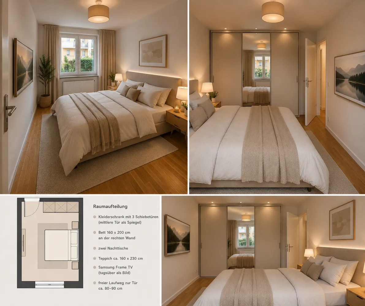 2 room apartment with 57 m² in Düsseldorf – Photo 3