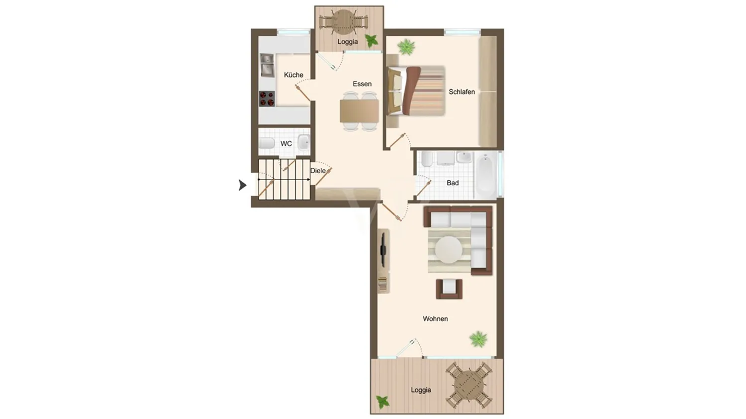 3 Zimmer Wohnung mit 73 m² in Bonn – Bild 9