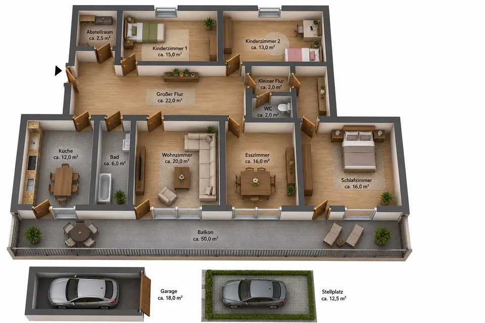 5 Zimmer Wohnung mit 150 m² in Tuttlingen – Bild 5