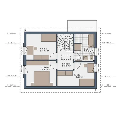 4 Zimmer Haus mit 120 m² in Duisburg – Bild 6