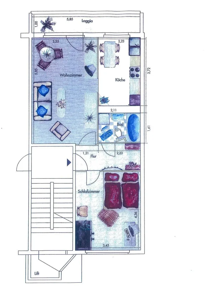2 Zimmer Wohnung mit 56 m² in Berlin – Bild 9