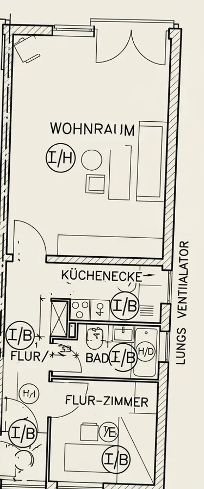 2 Zimmer Wohnung mit 44 m² in Kiel – Bild 3