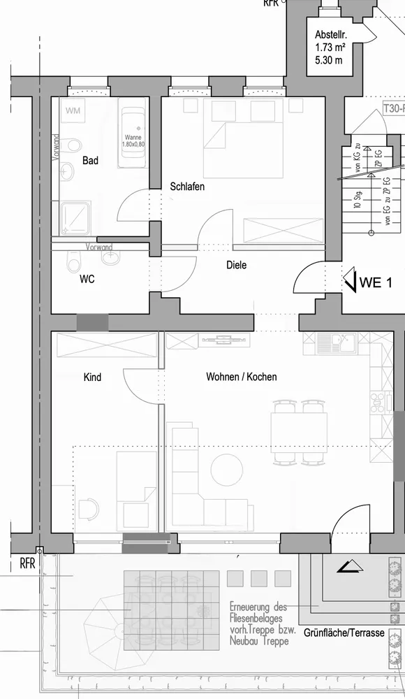 3 Zimmer Wohnung mit 91 m² in Chemnitz – Bild 11