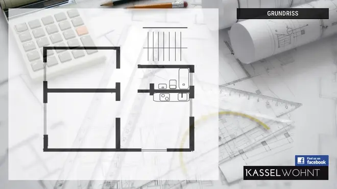 2 room apartment with 44 m² in Kassel – Photo 3