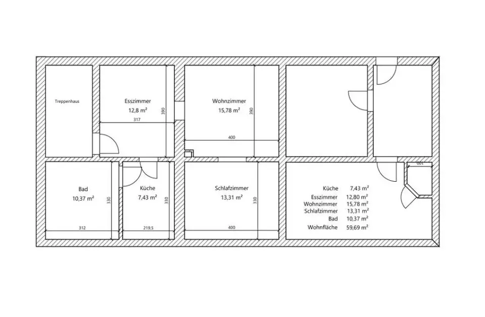 3 Zimmer Wohnung mit 60 m² in Mönchengladbach – Bild 5