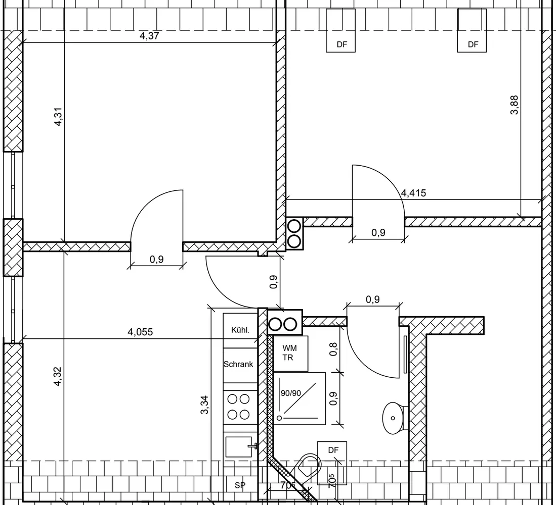 3 Zimmer Wohnung mit 60 m² in Stuttgart – Bild 6