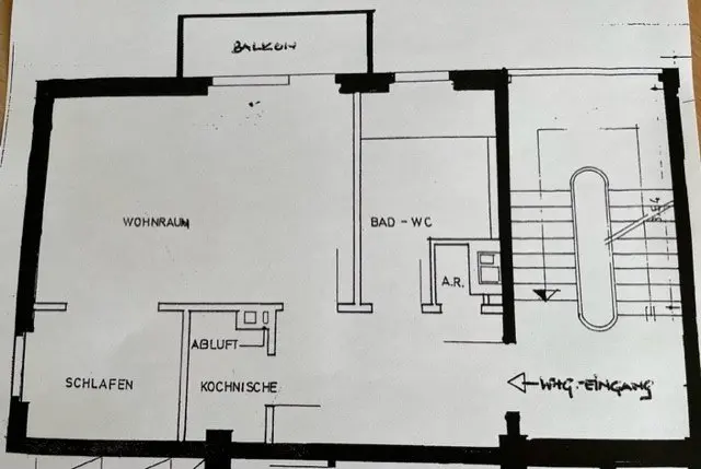 2 Zimmer Wohnung mit 50 m² in Gießen – Bild 5