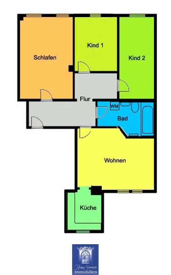 4 Zimmer Wohnung mit 69 m² in Riesa – Bild 5