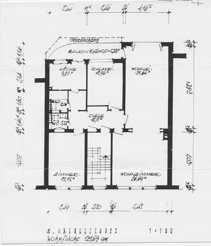 4 Zimmer Wohnung mit 122 m² in Düsseldorf – Bild 8