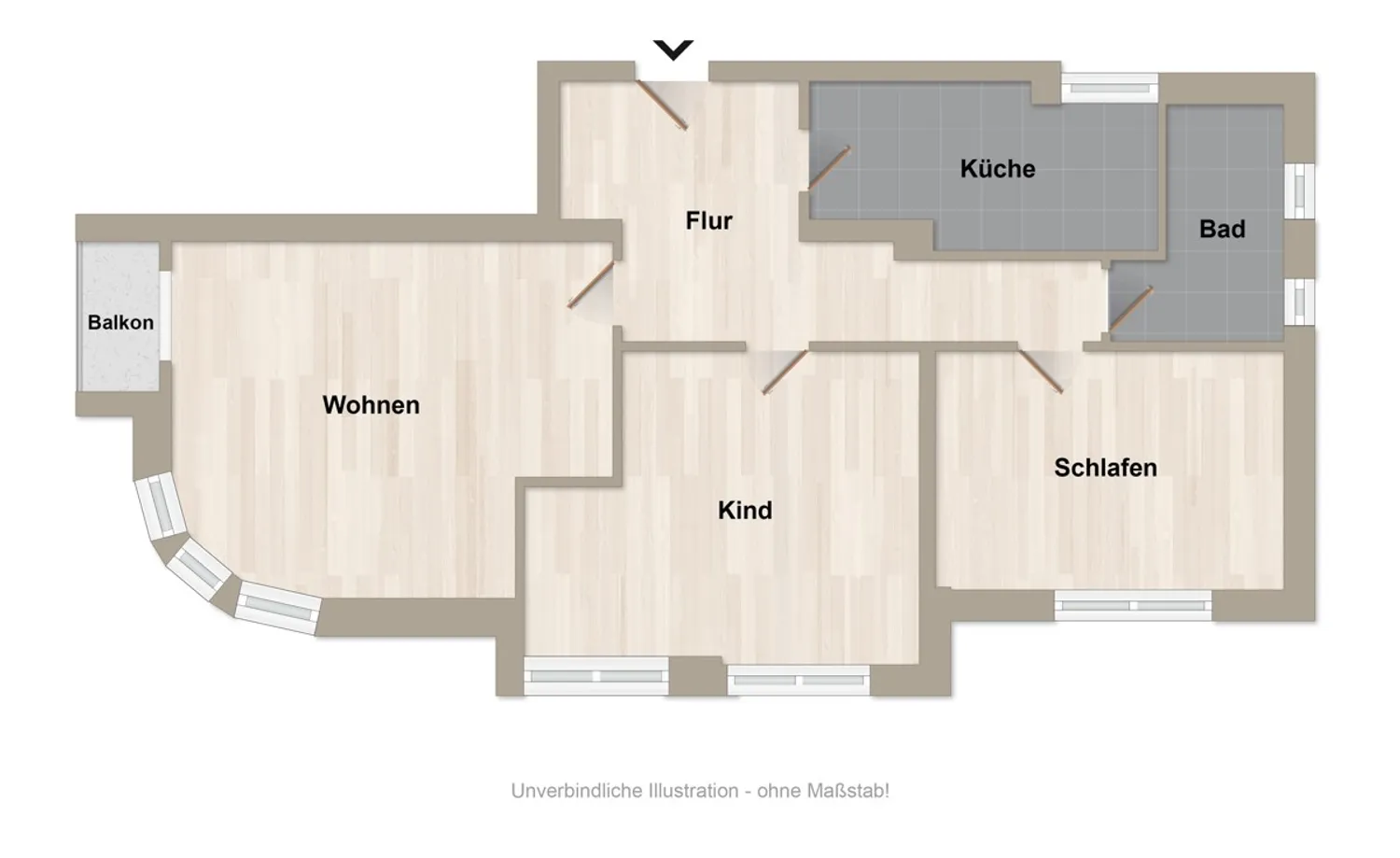 3 Zimmer Wohnung mit 92 m² in Bielefeld – Bild 11