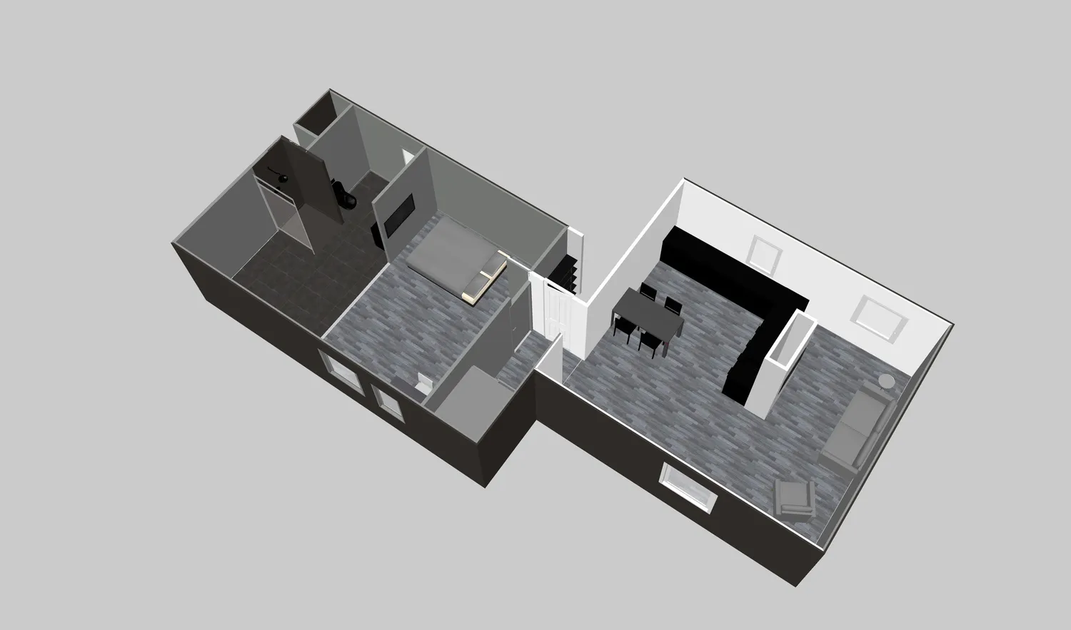 2 Zimmer Wohnung mit 45 m² in Köln – Bild 2