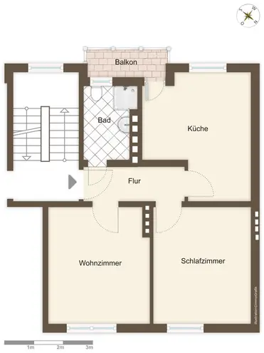 2 Zimmer Wohnung mit 56 m² in Bremen – Bild 7