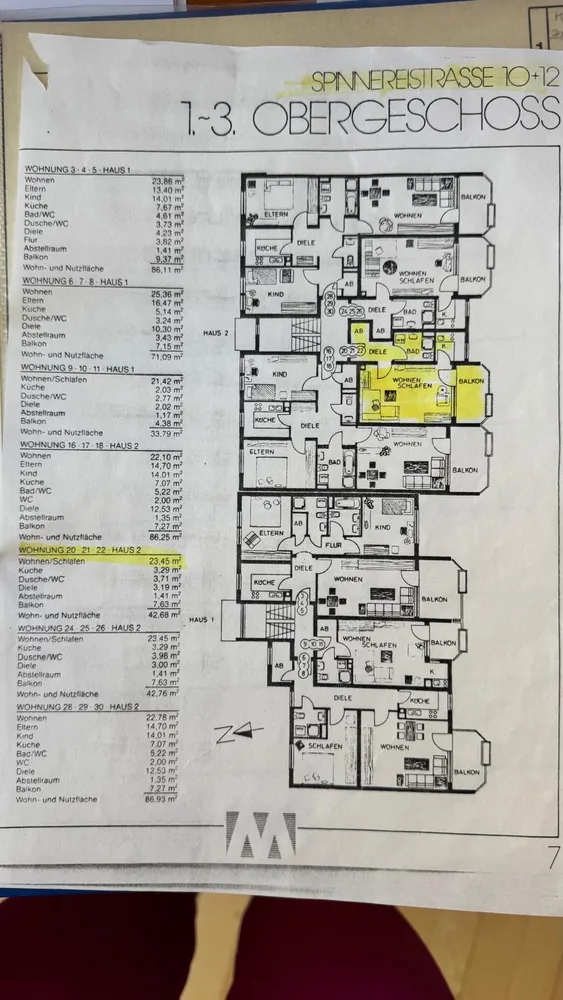 1 Zimmer Wohnung mit 43 m² in Erlangen – Bild 2