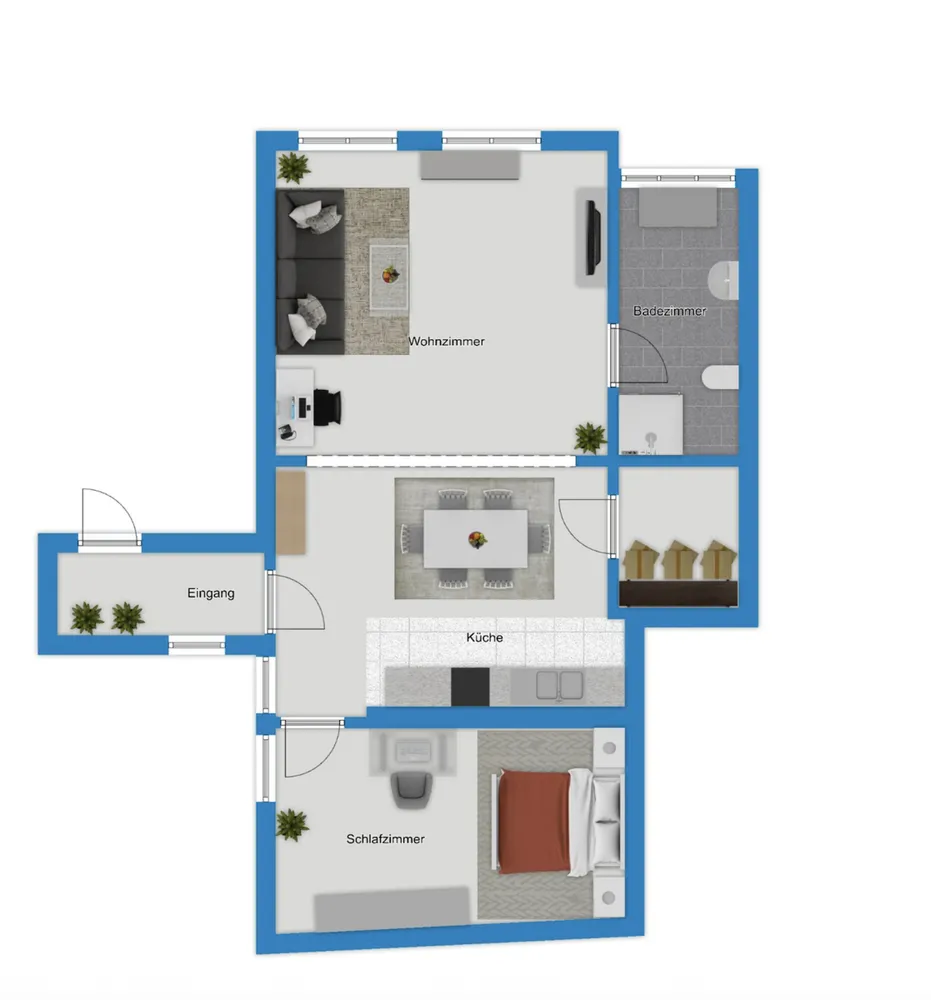 2 Zimmer Wohnung mit 62 m² in Halle (Saale) – Bild 9