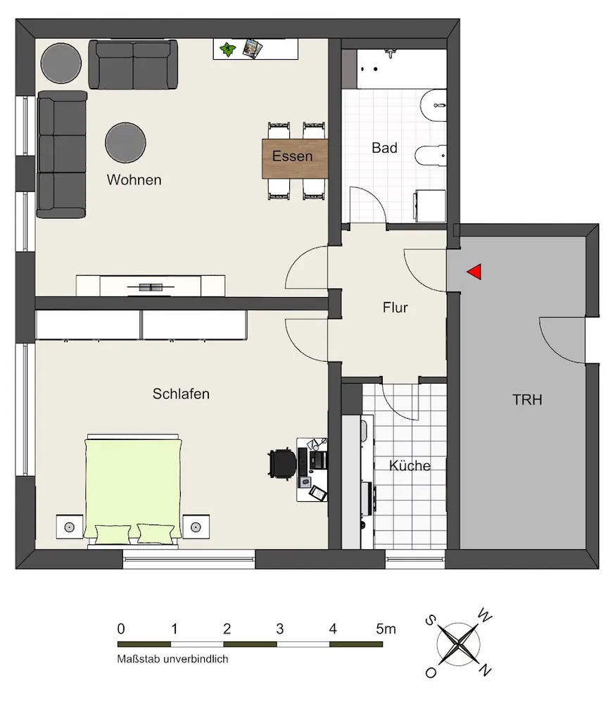 2 Zimmer Wohnung mit 68 m² in Essen – Bild 9
