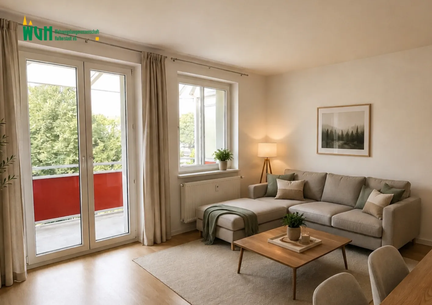 3 Zimmer Wohnung mit 75 m² in Halberstadt – Bild 1