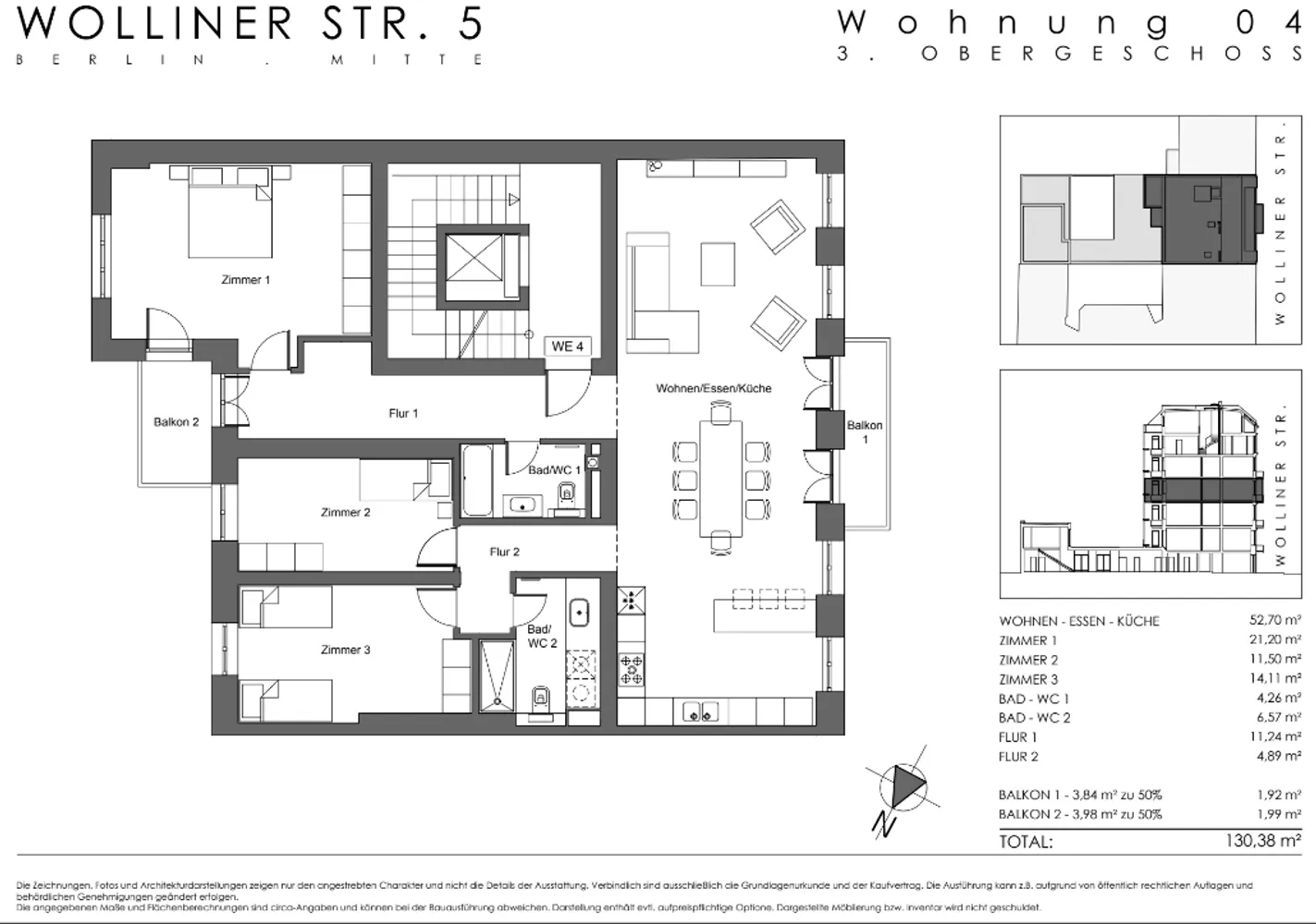 4 Zimmer Wohnung mit 130 m² in Berlin – Bild 11