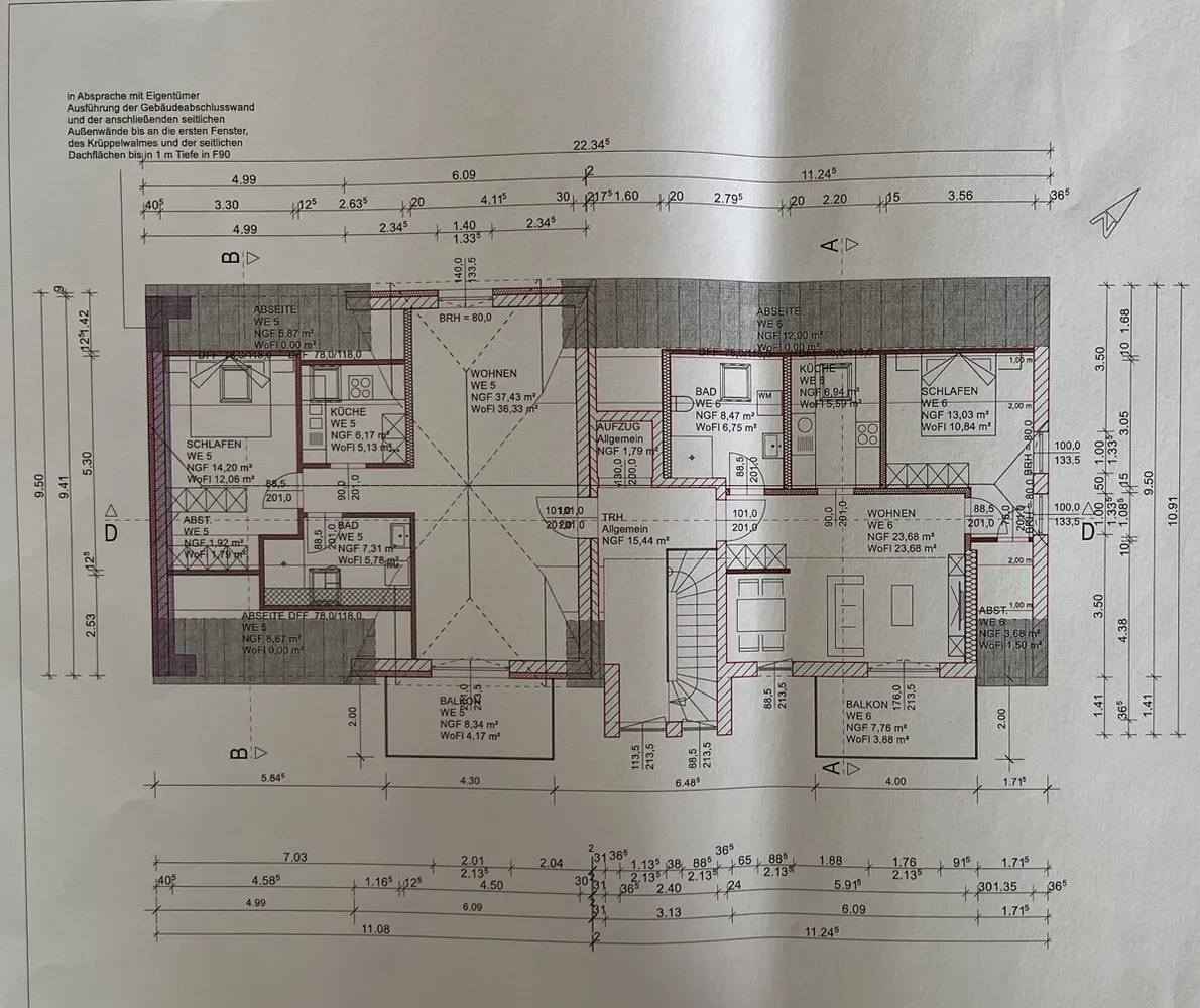 2 Zimmer Wohnung mit 65 m² in Wismar – Bild 3