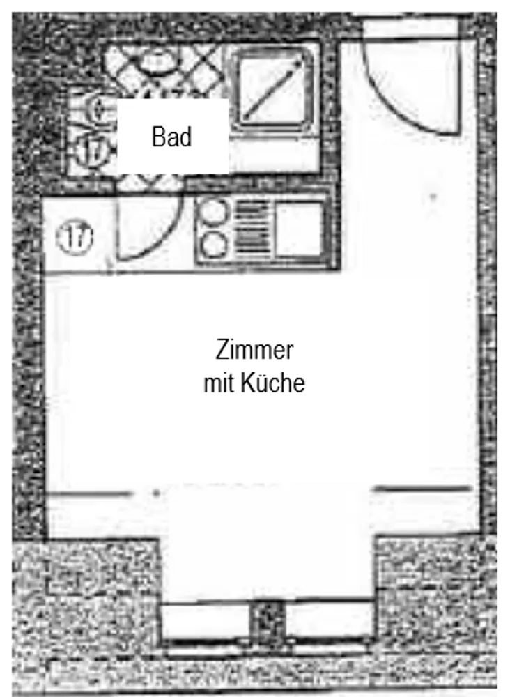 1 Zimmer Wohnung mit 17 m² in Leipzig – Bild 7