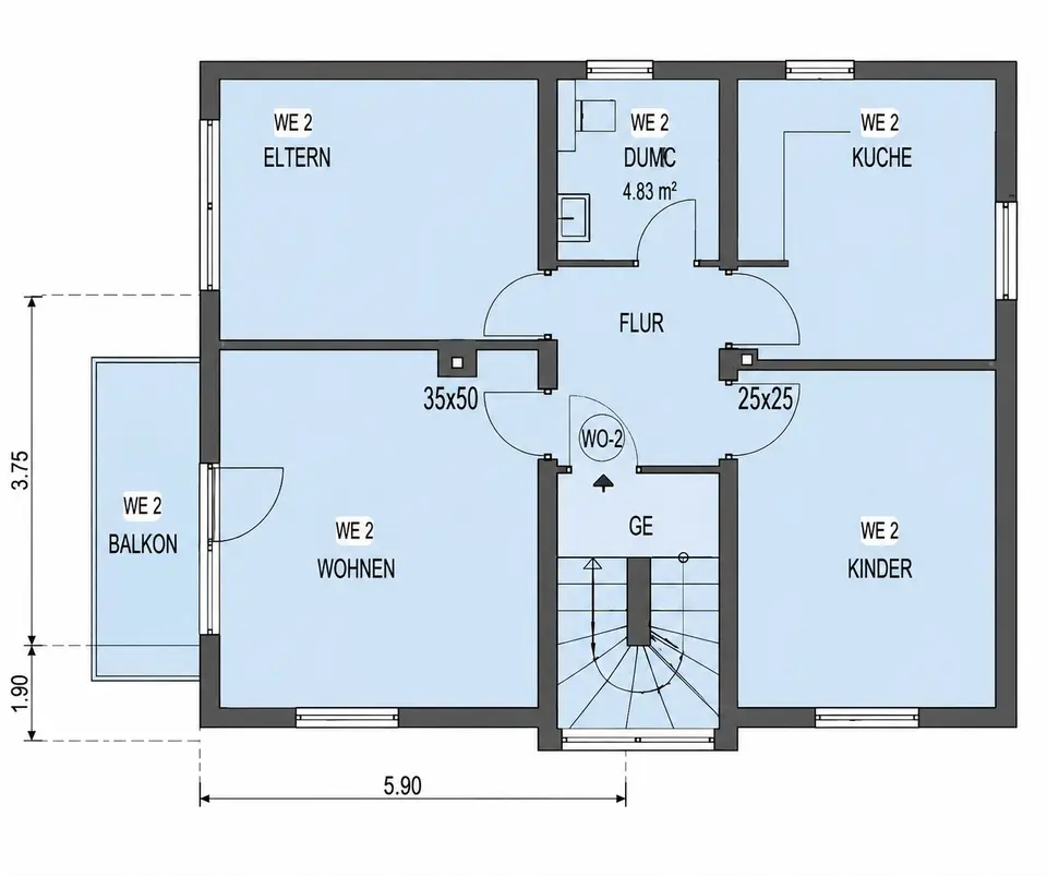 3 Zimmer Wohnung mit 69 m² in Heilbronn – Bild 10