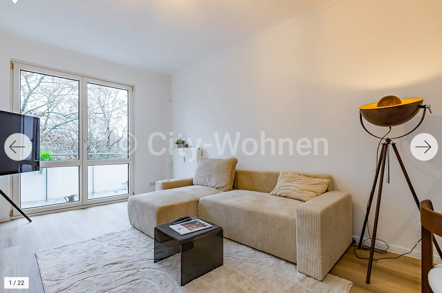 2 Zimmer Wohnung mit 58 m² in Hamburg – Bild 1