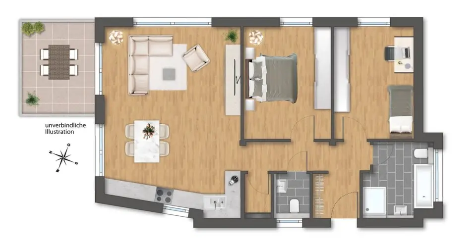 3 Zimmer Wohnung mit 112 m² in Waiblingen – Bild 10