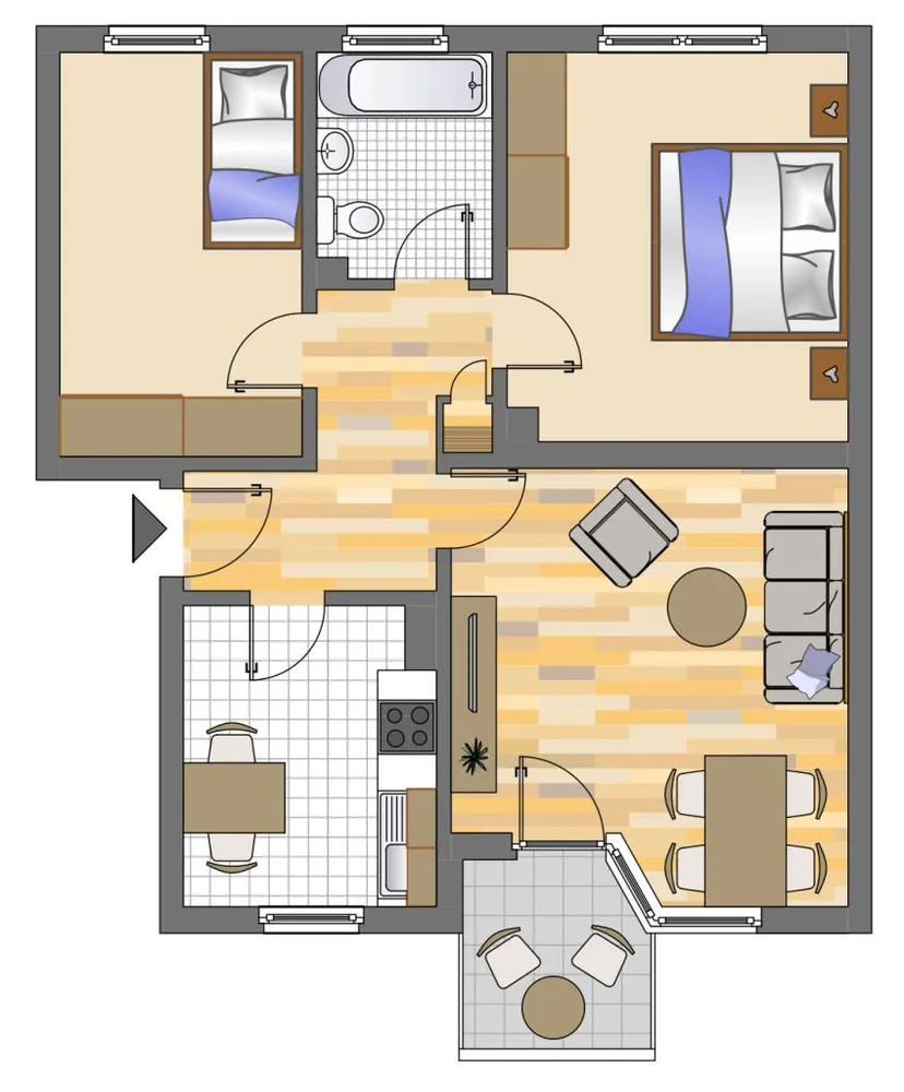 3 Zimmer Wohnung mit 60 m² in Gelsenkirchen – Bild 5