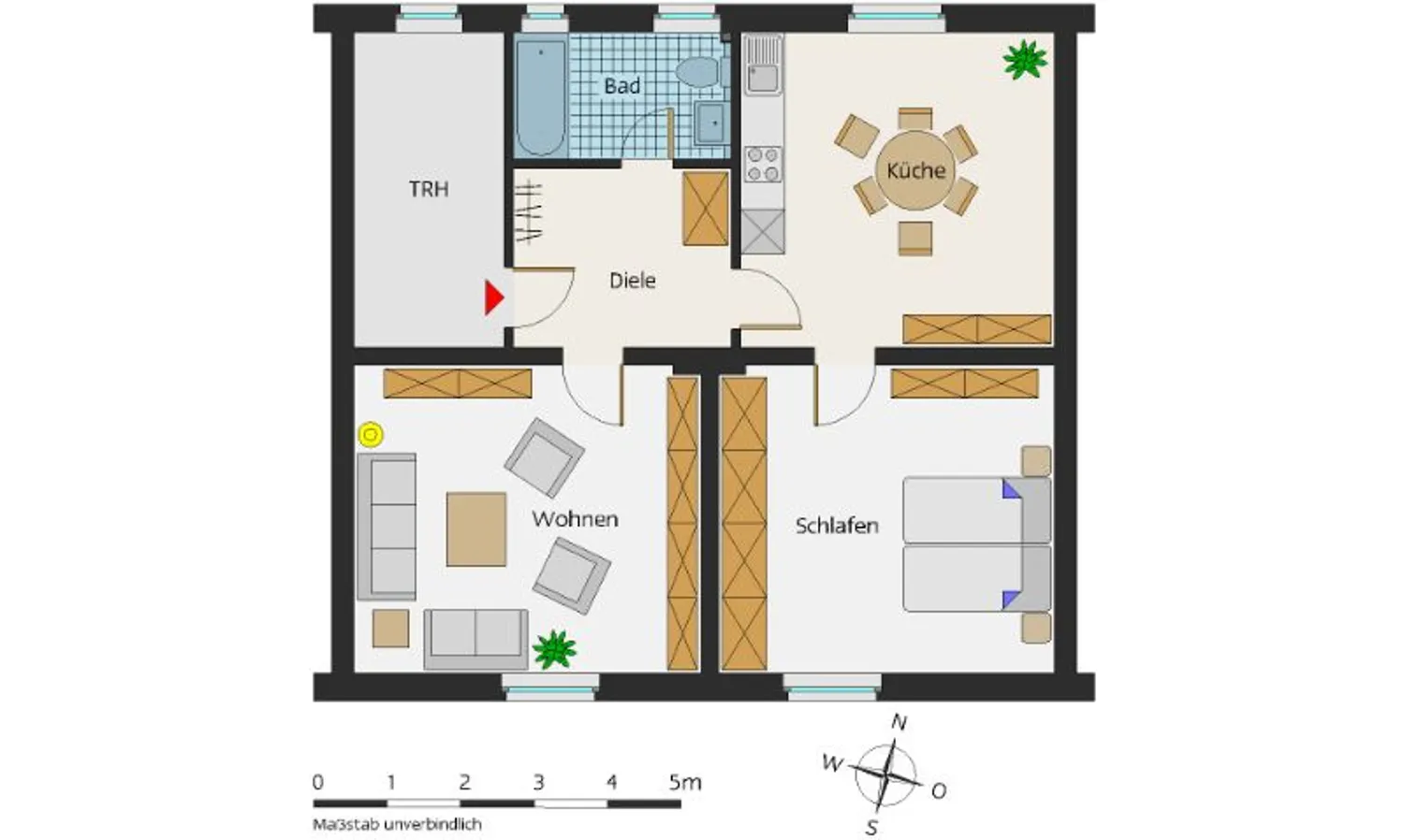 2 Zimmer Wohnung mit 70 m² in Essen – Bild 7