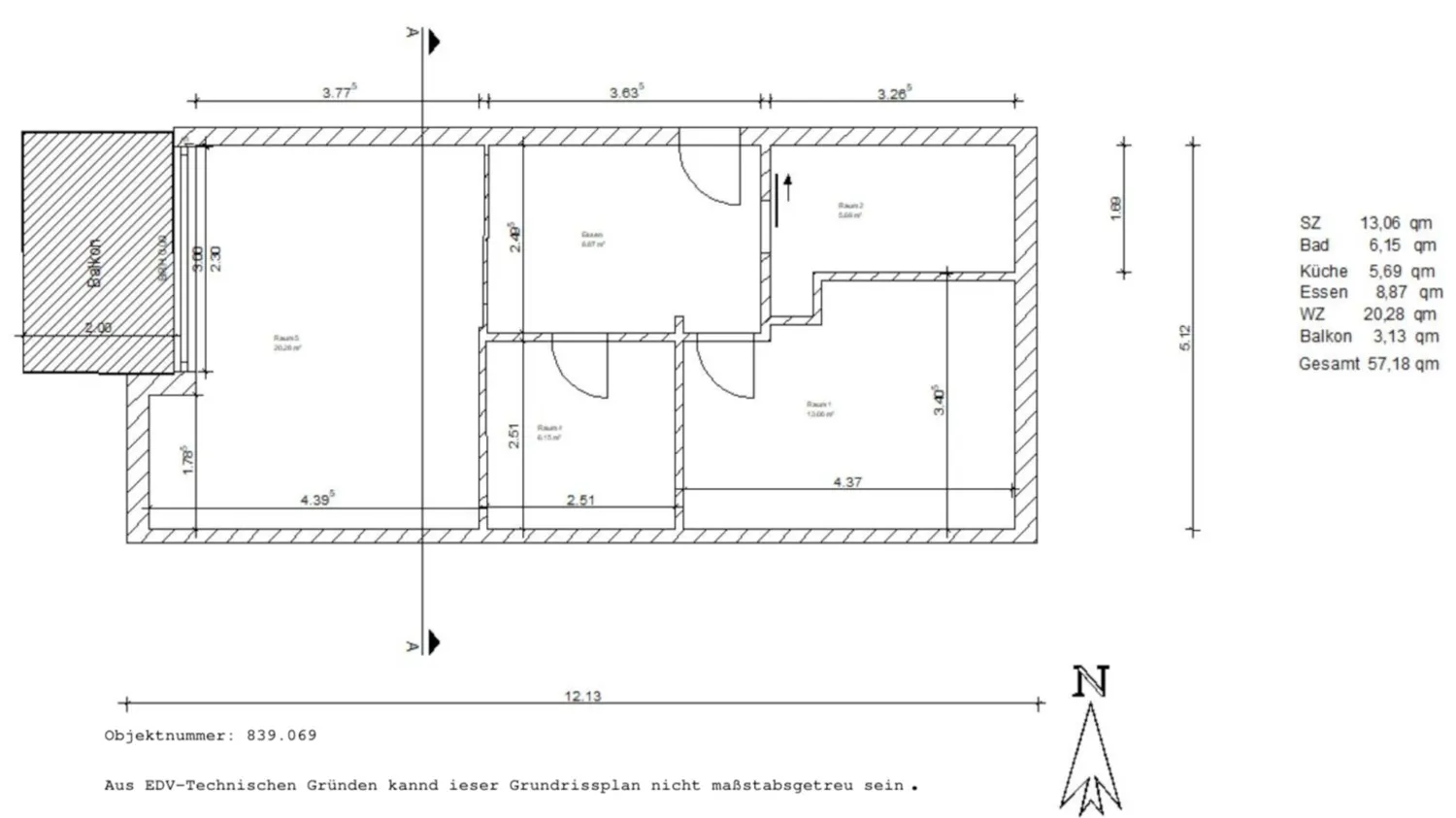 2 Zimmer Wohnung mit 57 m² in München – Bild 9