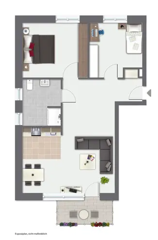 3 Zimmer Wohnung mit 78 m² in Münster – Bild 12