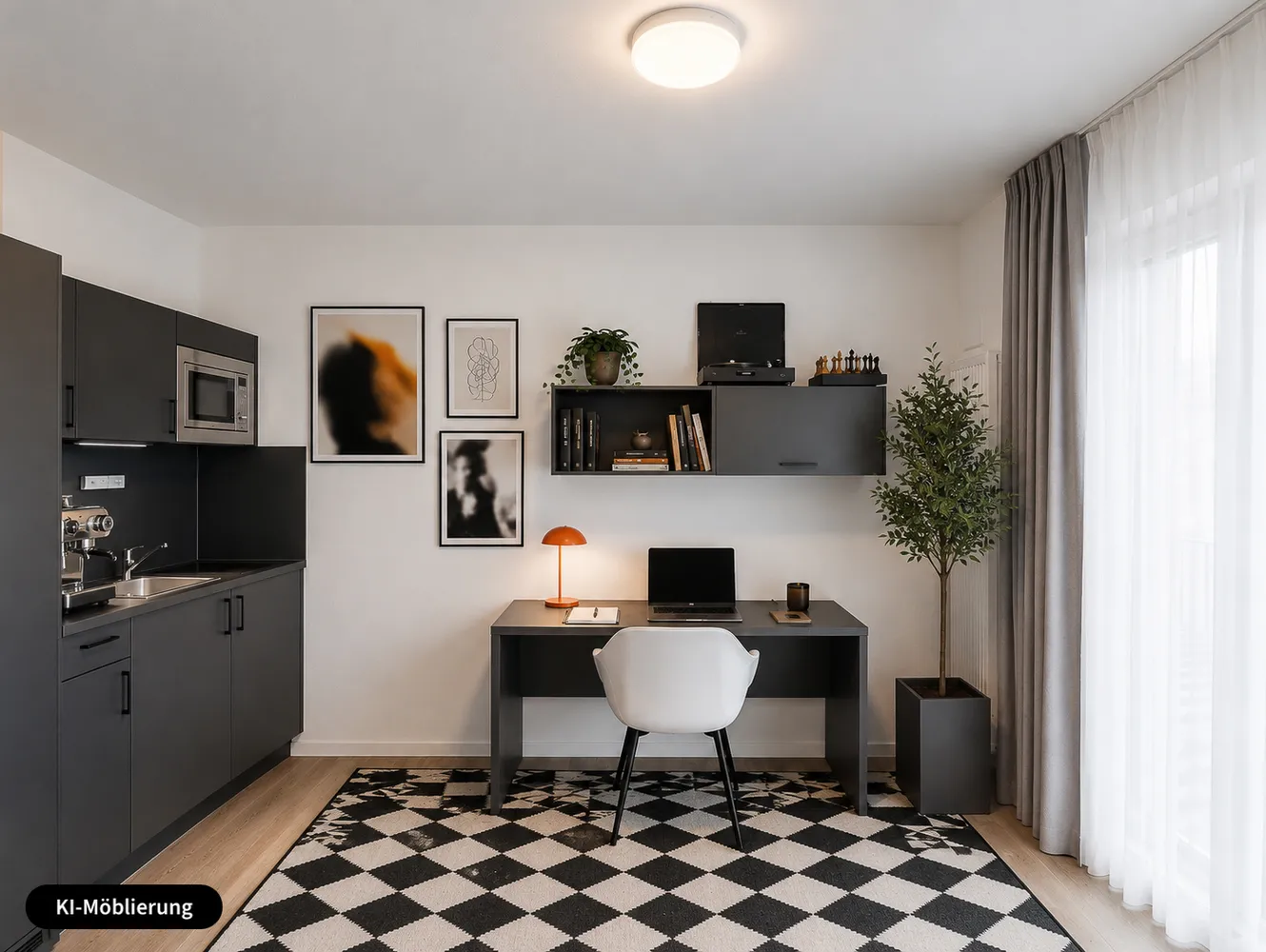 1 Zimmer Wohnung mit 20 m² in Nürnberg – Bild 1