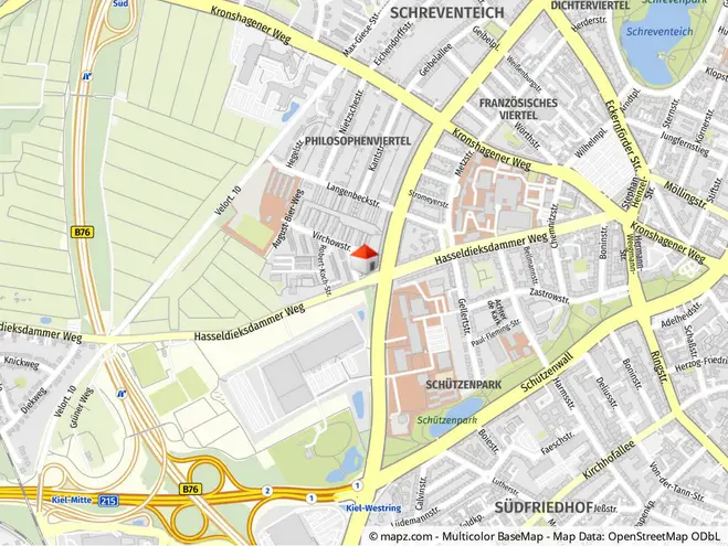 2 Zimmer Wohnung mit 43 m² in Kiel – Bild 6
