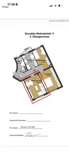 WG-Zimmer mit 15 m² in Nürnberg – Bild 4