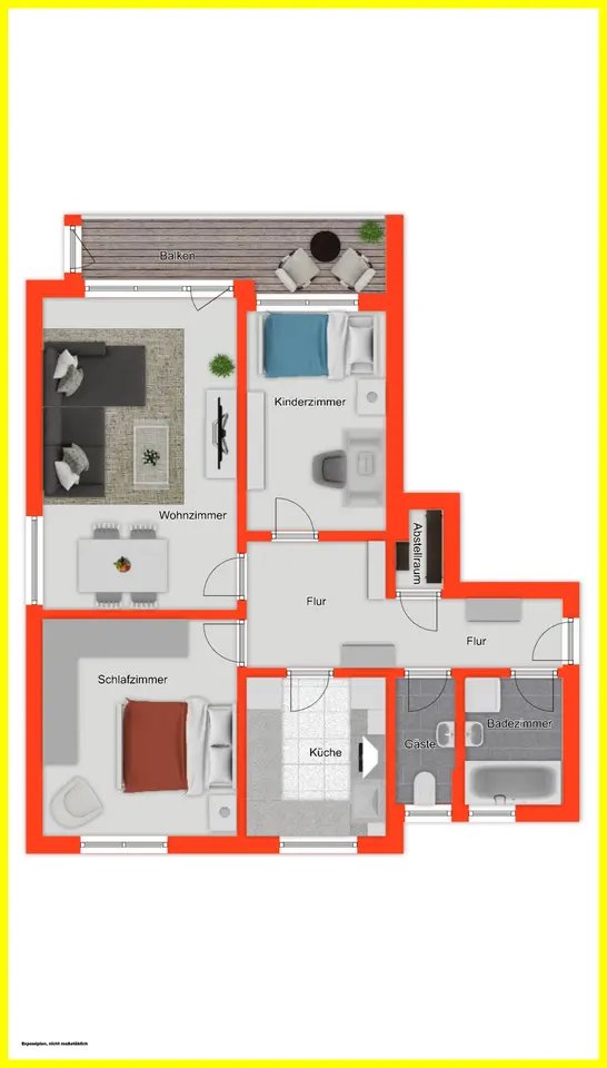 3 Zimmer Wohnung mit 71 m² in Ingolstadt – Bild 10