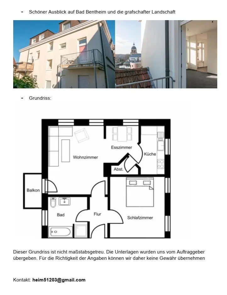 2 Zimmer Wohnung mit 55 m² in Nordhorn – Bild 5